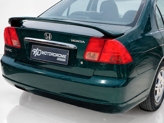 Motordrome Autoheckspoiler Dach aus Polyurethan Honda Civic 2000-2005