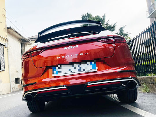 Motordrome Autoheckspoiler Dach aus Polyurethan Kia ProCeed Mk3 / CD 2018