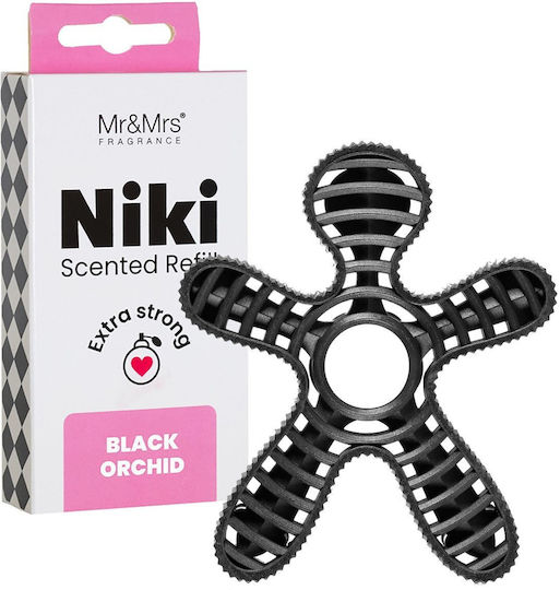 Mr & Mrs Fragrance Replacement Car Air Vent Freshener Niki Black Orchid