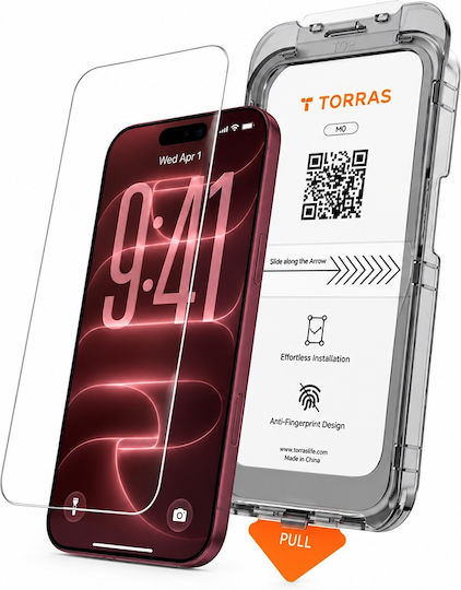 Torras Hd Borderless Tempered Glass Iphone 18 Pro