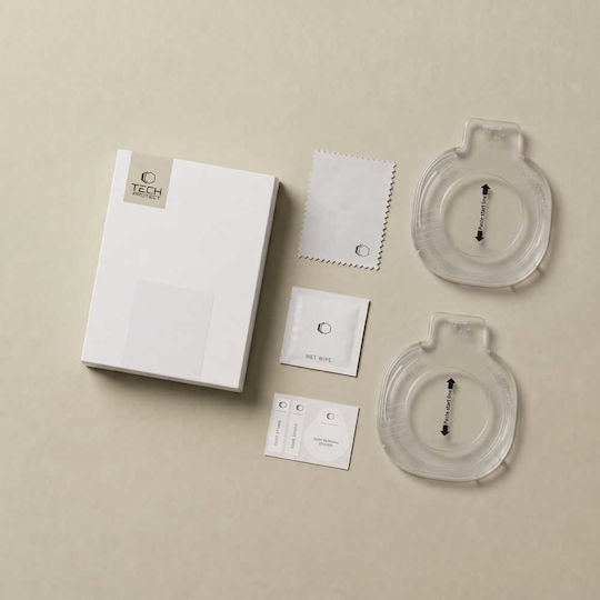 Tech-Protect Easy Set+ 2er Pack Gehärtetes Glas für Galaxy Watch 8 / 9 44 mm 2 Stück