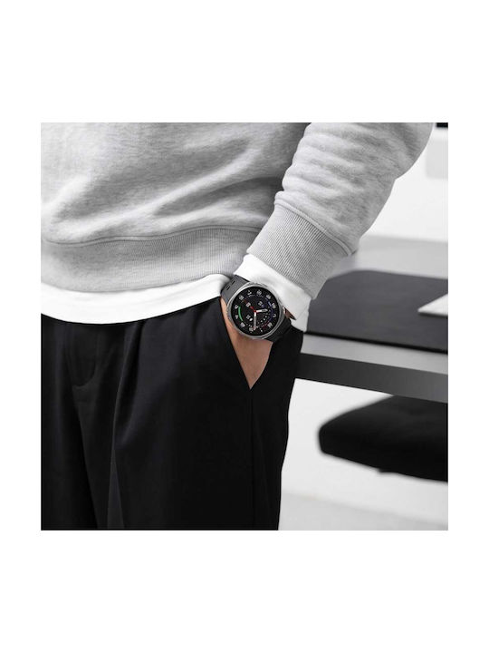 Tech-Protect Defense 2-Pack Samsung Galaxy Watch 8 9 44 Mm Negru Mat și Transparent 5906302324699