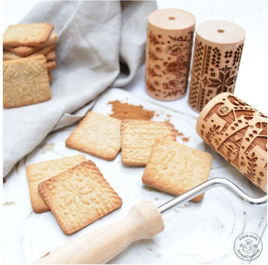 Scrap Cooking Комплект коледни метални точилки 3 бр