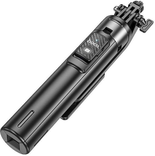 Hoco K21 Selfie Stick Τρίποδο Κινητού Bluetooth Μαύρο