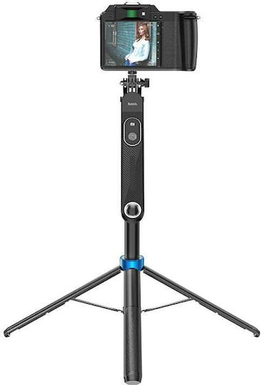 Hoco K22 Handy Selfie Stick Trepied Pentru Telefoane Mobile Bluetooth Negru