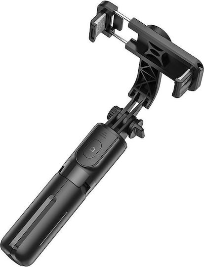Hoco K17 Selfie-Stick Handy-Stative Bluetooth-Schwarz