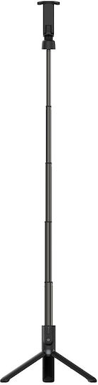 Devia Multifunctional Selfie Stick Cell Phone Tripod Bluetooth Black