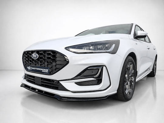 Motordrome Spoiler Auto Vorderseite Kompatibel mit Ford Schwerpunkt 2018