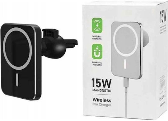 Vega Ecobox Charger Kabelloses Ladegerät 15W Auto-Halterung Schwarz Magsafe iPhone/Android