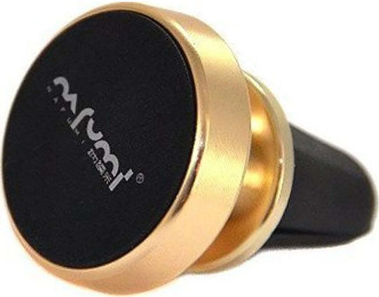 Suport Auto pentru Telefon Mobil cu Magnet Auriu
