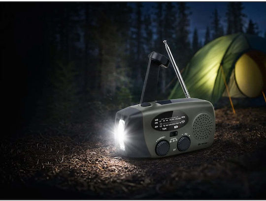 Tracer Explorer Pro Handheld Radio Solar mit USB Grau