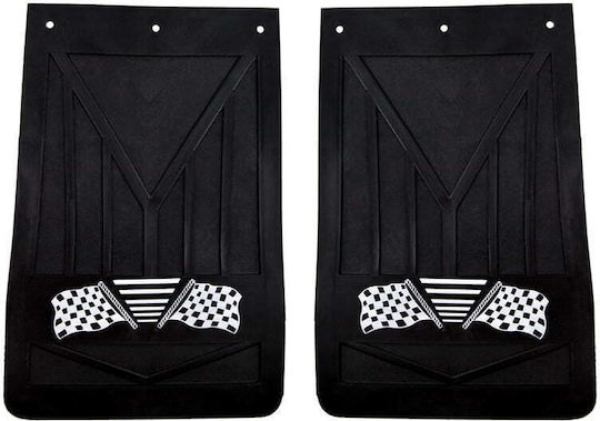 Autoline Front and Rear Car Mudguards Rural 2pcs