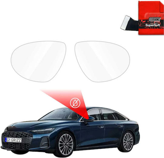 Grizzglass Rain Protection Film Mirrors Grizzglass Zerodrop Audi A6 Limousine 2025-2026
