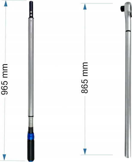 Forsage Drehmomentschlüssel Antriebsgröße 1" Ropí 480-1500 Nm mit Gesamtlänge 170cm