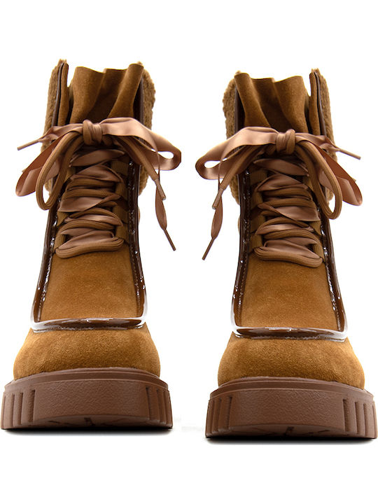 Noa Harmon Hannah Stiefeletten Damen Tabac Braun