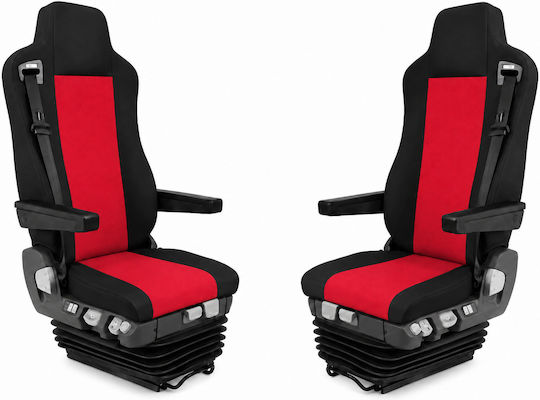 Autositzbezüge Set 2 Stück Polyester Mercedes-Benz Axor Atego Actros Rote