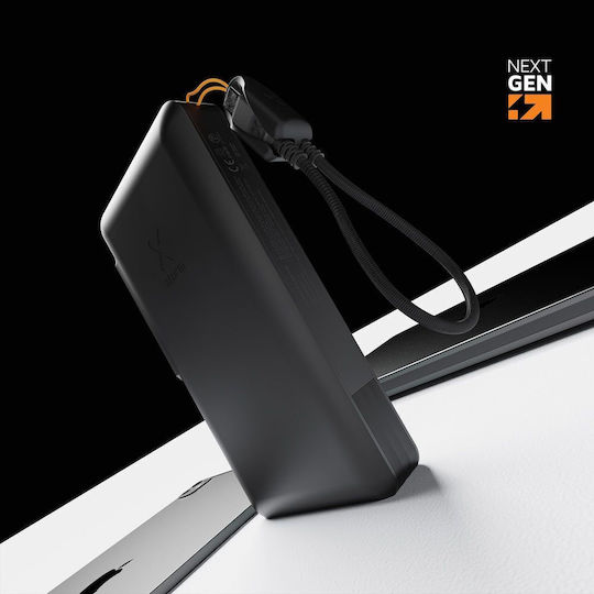 Xtorm NextGen Baterie externă 45000mAh 70W cu Port USB-A și 2 Porturi USB-C Midnight Black