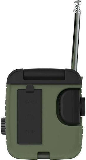 Kruger & Matz Handheld Radio Solar mit USB Grüne