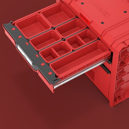 Qbrick Пластмасова количка за инструменти на колела