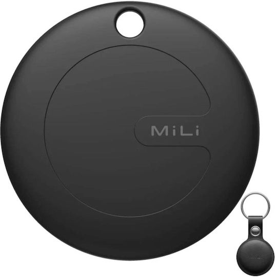 MiLi MiTag Duo Kompatibel mit Apple Find My & Google Find Hub Schwarzes