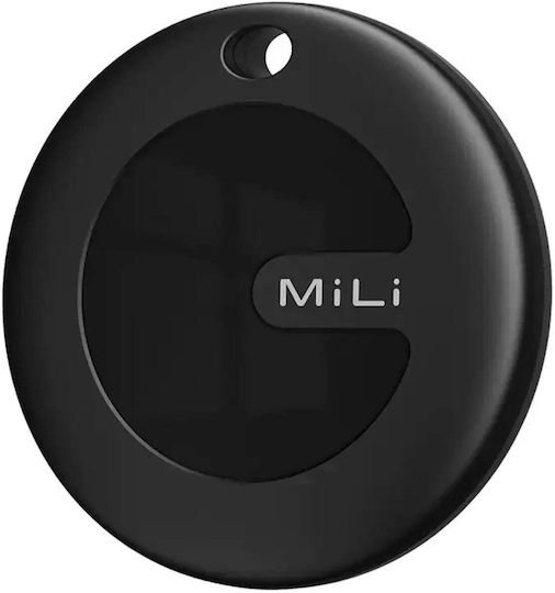 MiLi MiTag Duo Kompatibel mit Apple Find My & Google Find Hub Schwarzes
