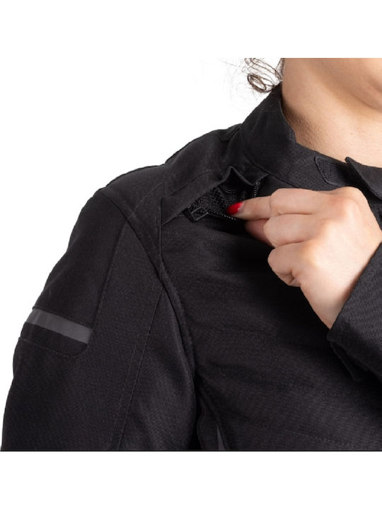 Valencia Dry2Dry 3.0 Women's Motorcycle Jacket 4 Seasons Waterproof Black