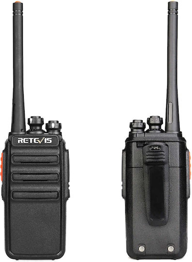 Retevis RT24 Stație Radio Emisie-recepție Fără Fir PMR 0.5W Fără Ecran Set 2 Bucăți