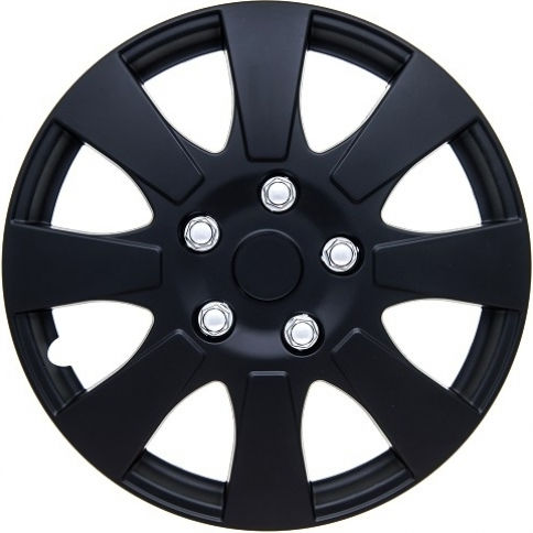 Carman Set Capace Roți Auto 4buc 13" Negru
