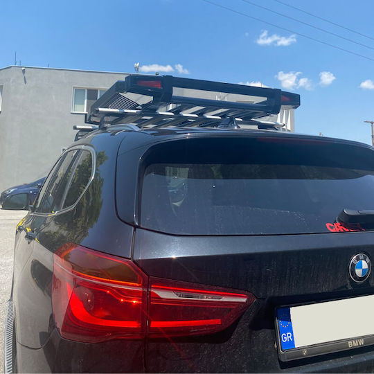 Auto Gs Σχάρα Οροφής Αυτοκινήτου Αλουμινίου 140x100cm Universal Chrysler GS