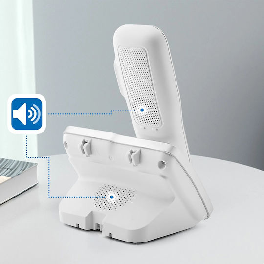 Geemarc Amplidect 595-2 Schnurloses Telefon Weiß