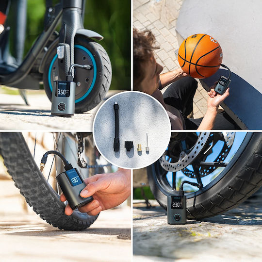 Cecotec Mini Air Max Autoreifenpumpe Wiederaufladbar 12V