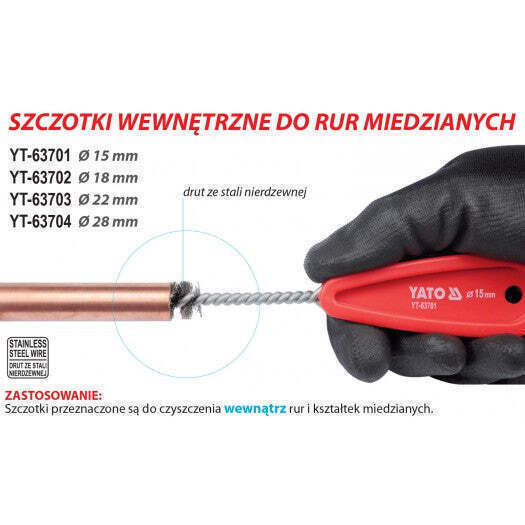 Yato Perie Curățare auto 18mm
