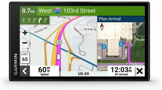 Garmin Συσκευή Пловдив GPS Dezl LGV610 ме Откриване 6" Bluetooth & Слот за карта