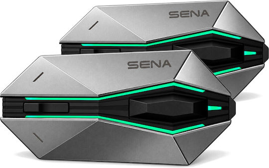 Sena 60X-01 Interfon Dublu pentru Cască de Motocicletă cu Bluetooth