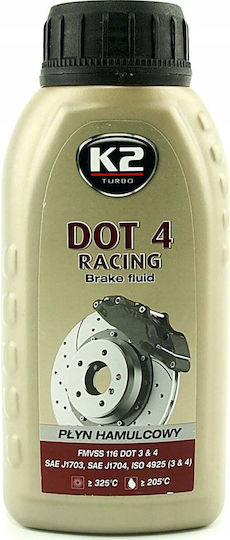 K2 Dot 4 Racing Brake Fluid Υγρά Φρένων DOT 4 Υγρά Φρένων 250ml