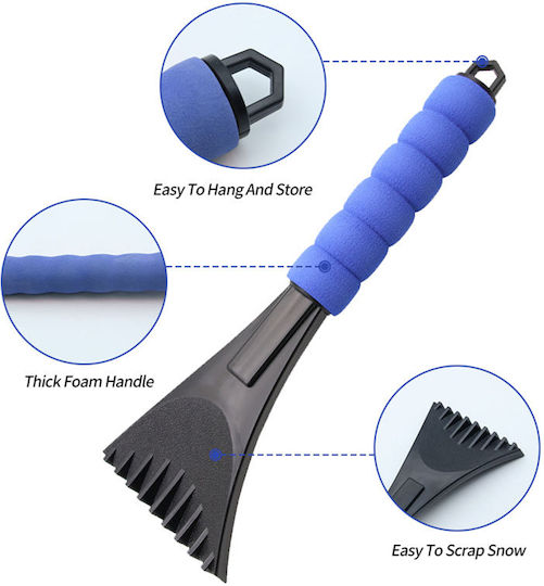 Techsuit Cx 003 Car Ice Scraper in Blue Color