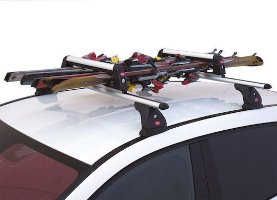 Fabbri Aluski & Board Dachträger für Autos Geeignet für 4 Ski-Paare