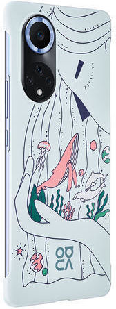Huawei Протекторна Задна Корица Пластмаса Синя (Huawei Nova 9 / Honor 50 5G)