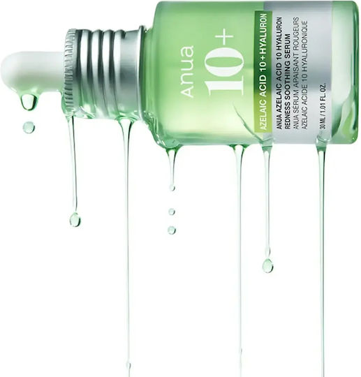 Azelaic Acid 10 Hyaluron Soothing & Moisturizing Serum Face with Niacinamide & Hyaluronic Acid 30ml