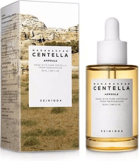 Skin1004 Madagascar Centella Ampoule Face Serum with Centella Asiatica & Hyaluronic Acid for Brightening 30ml