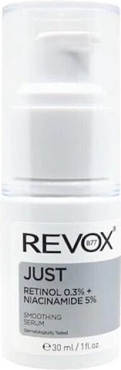 Revox B77 Just Retinol 0.3% + Niacinamide 5% Anti-Aging Serum Gesicht mit Retinol & Niacinamid 30ml