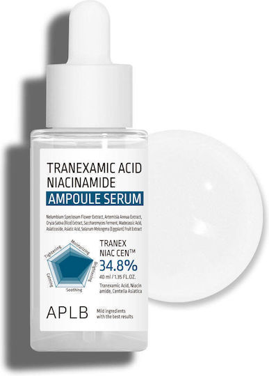 Tranexamic Acid Niacinamide Moisturizing Ampoule Face Serum with Niacinamide for Brightening 40ml