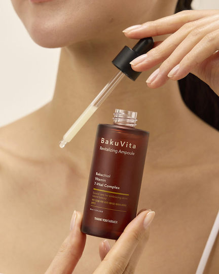 Thank You Farmer BakuVita Revitalizing Ampoule Face Serum with Retinol for Revitalization 50ml