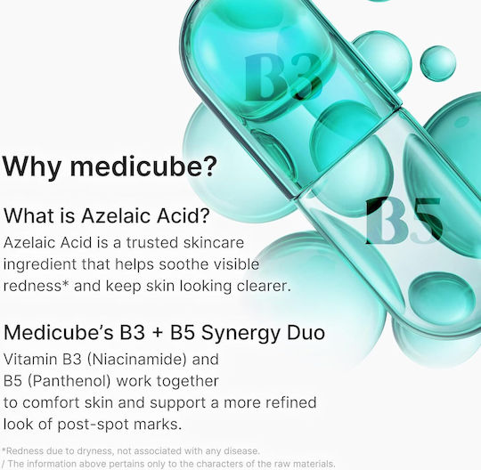 Medicube Azelaic Acid 16 BB Soothing Face Serum with Panthenol 30ml