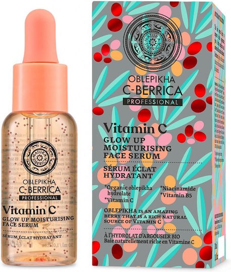 C-Berrica Moisturizing Serum Face with Vitamin C for Radiance 30ml