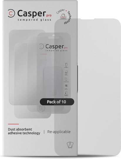 Casper Pro Mat Tempered Glass (iPhone 15 Plus / 16 Plus)