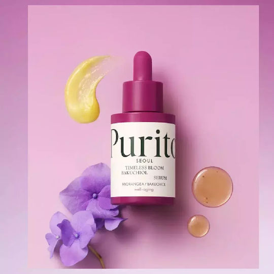 Bakuchiol Timeless Bloom Anti-aging Serum Face with Bakuchiol & Peptides 30ml