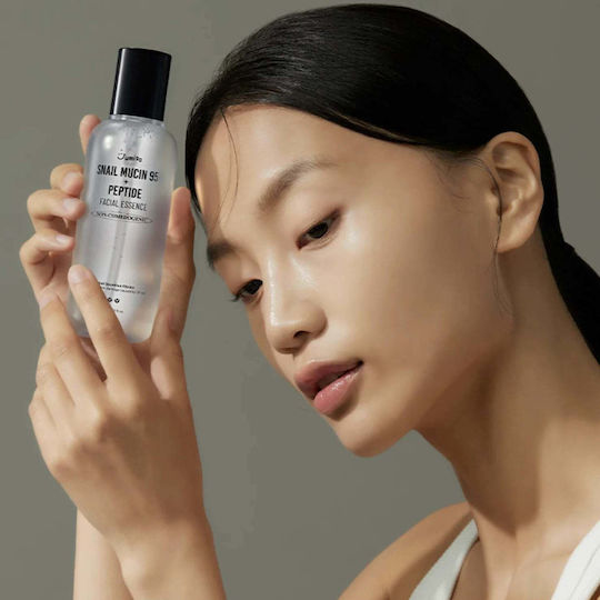 Snail Mucin 95 + Peptide Esență Antirid Pentru Față cu Secreție de Melc și Peptide 140ml