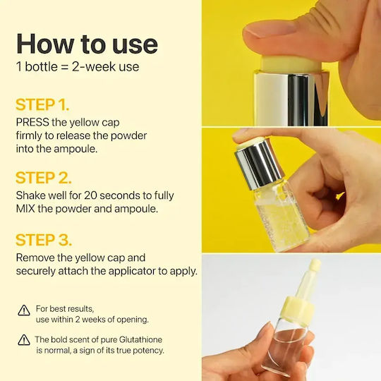 Numbuzin No.5 Glutathione TXA Advanced Ampoule Serum Προσώπου 10.7gr