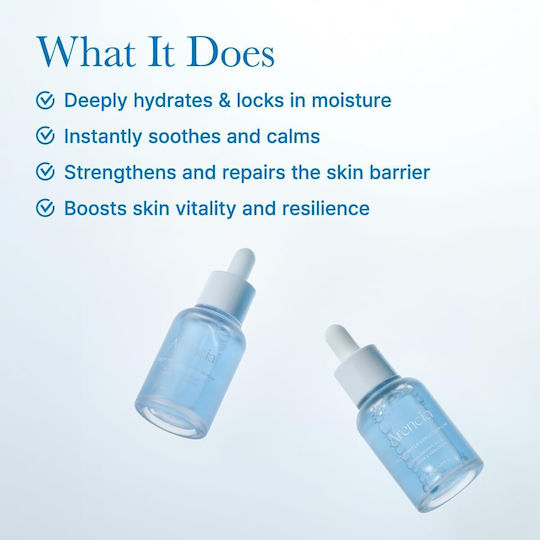 Arencia Deep Water Surge Serum Moisturizing Face Serum with Hyaluronic Acid & Panthenol 30ml